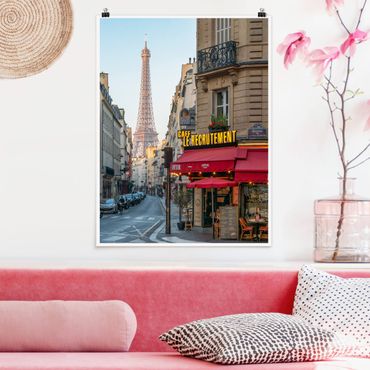 Plakat - Street of Paris