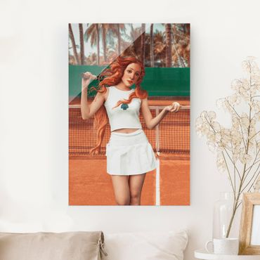 Obraz na szkle - Tenis Venus