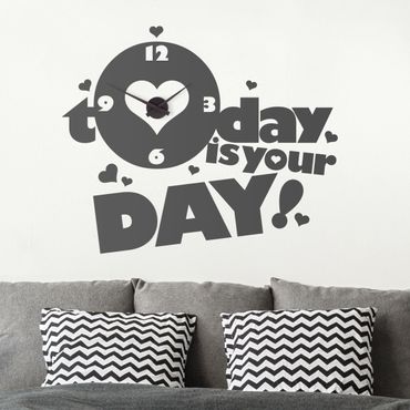 Naklejka na ścianę - Dzisiaj jest twój dzień