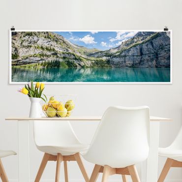 Plakat - Jezioro Dreamy Mountain