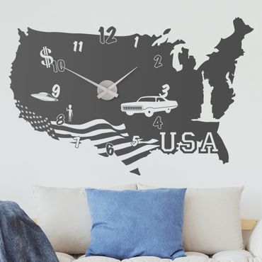 Naklejka na ścianę - USA