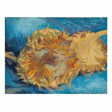 Obraz na płótnie - Van Gogh - Słoneczniki - Format poziomy 4:3