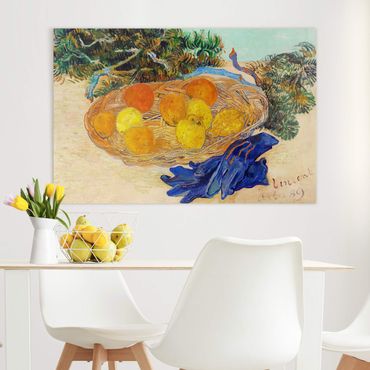 Obraz na płótnie - Van Gogh - Martwa natura z pomarańczami - Format poziomy 3:2