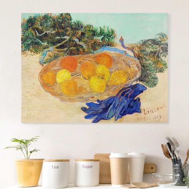 Obraz na płótnie - Van Gogh - Martwa natura z pomarańczami - Format poziomy 4:3
