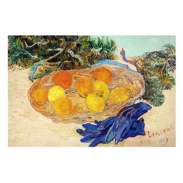 Obraz na płótnie - Van Gogh - Martwa natura z pomarańczami - Format poziomy 3:2