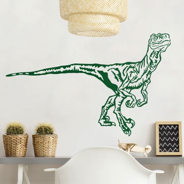 Naklejka na ścianę - Velociraptor