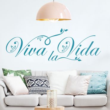 Naklejka na ścianę - Viva la Vida-Floral