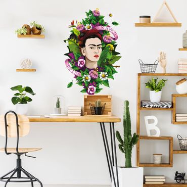 Naklejka na ścianę - Frida Kahlo - Frida