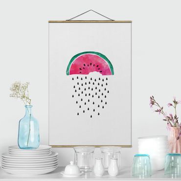 Plakat z wieszakiem - Deszcz arbuzów