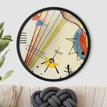 Okrągły obraz w ramie - Wassily Kandinsky - Significant Connection