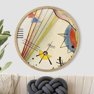 Okrągły obraz w ramie - Wassily Kandinsky - Significant Connection