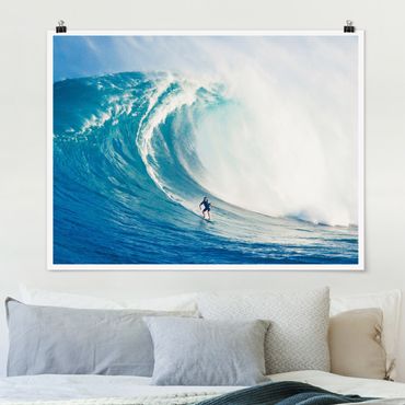 Plakat reprodukcja obrazu - Wild Surfing
