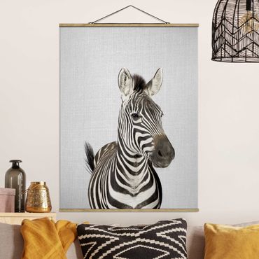 Plakat z wieszakiem - Zebra Zilla - Format pionowy 3:4