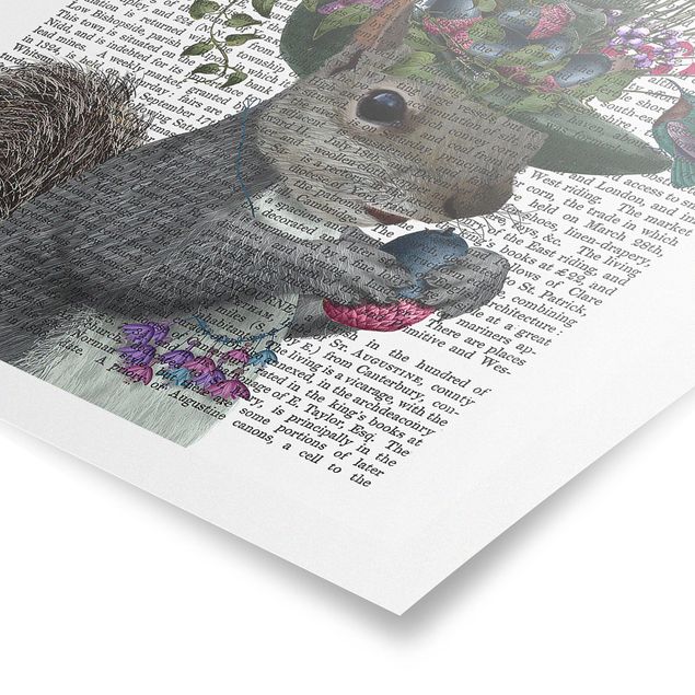 Obrazy powiedzenia Ptasznik - Wiewiórka z żołędziami