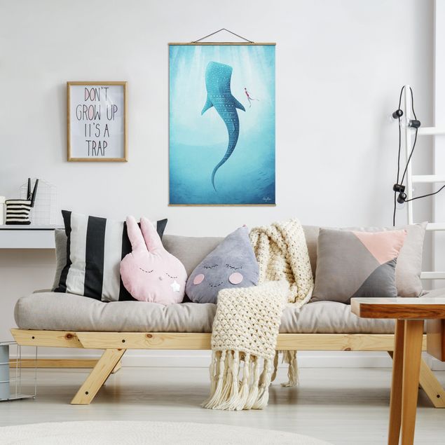 Nowoczesne obrazy Rekin wielorybi