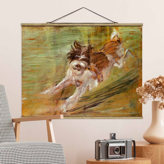 Obrazy ekspresjonizm Franz Marc - skaczący pies