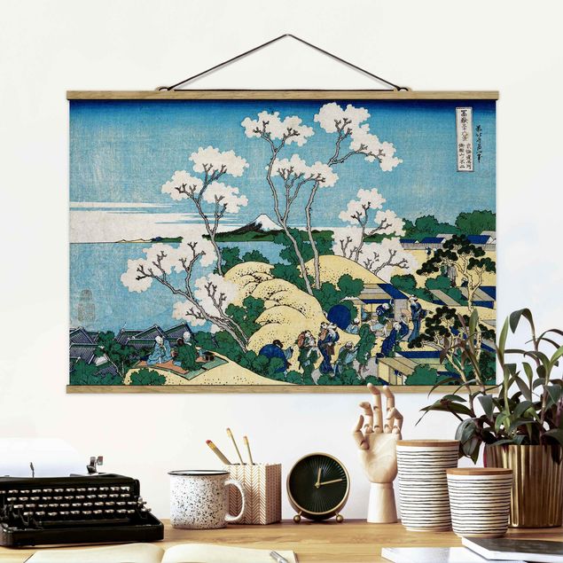 Dekoracja do kuchni Katsushika Hokusai - Fudżi z Gotenyamy