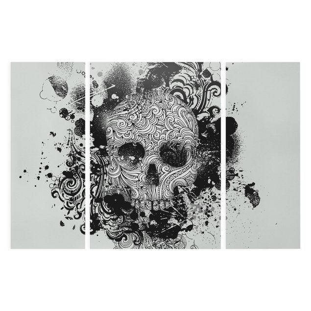 Obrazy na płótnie wzory Skull