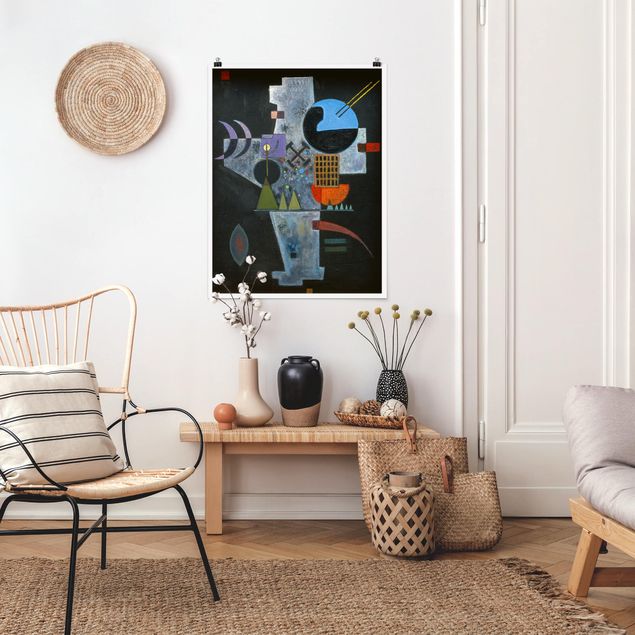 Nowoczesne obrazy do salonu Wassily Kandinsky - Kształt krzyża