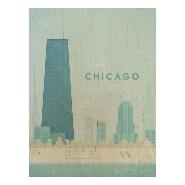 Henry Rivers obrazy Plakat podróżniczy - Chicago