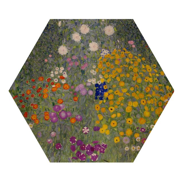 Obrazy drewniane Gustav Klimt - Ogród chłopski