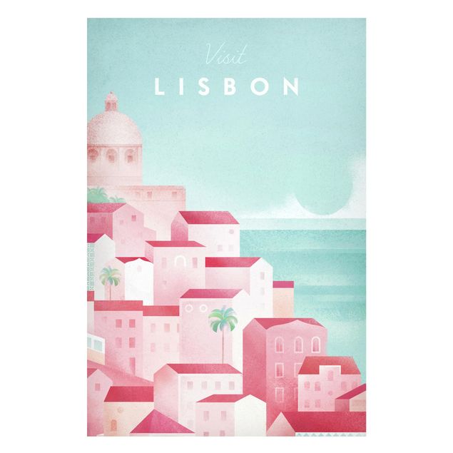 Obrazy do salonu nowoczesne Plakat podróżniczy - Lizbona