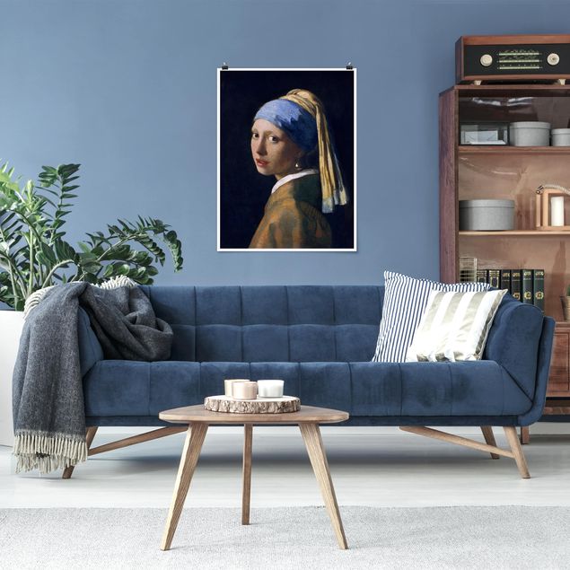 Nowoczesne obrazy Jan Vermeer van Delft - Dziewczyna z perłowymi kolczykami
