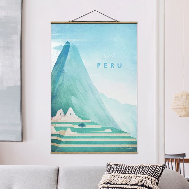 Dekoracja do kuchni Plakat podróżniczy - Peru