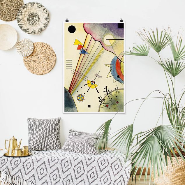 Dekoracja do kuchni Wassily Kandinsky - Jasne połączenie