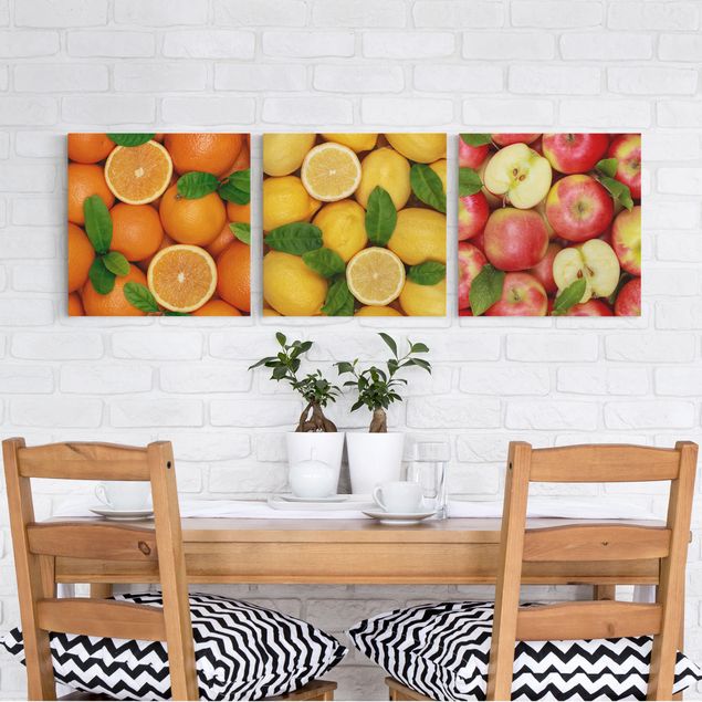 Obrazy nowoczesny Fruits Trio