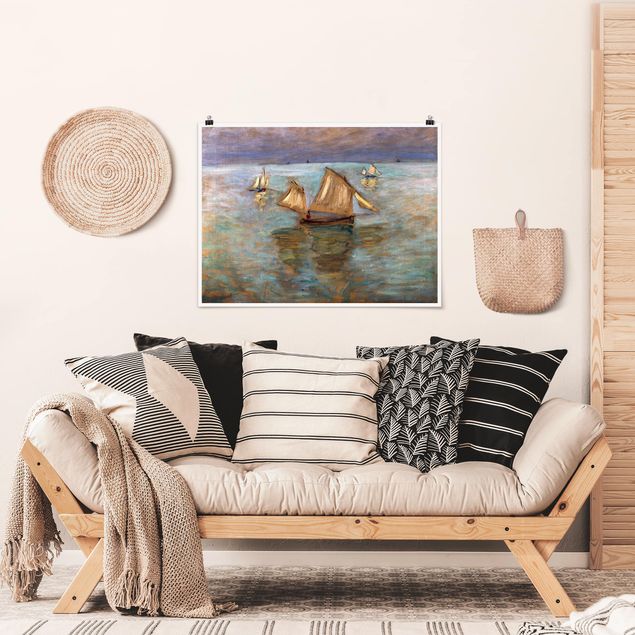 Nowoczesne obrazy Claude Monet - Łodzie rybackie