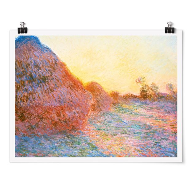Obrazy impresjonistyczne Claude Monet - Straw Ricks