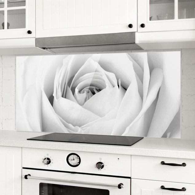 Dekoracja do kuchni Róża z bliska
