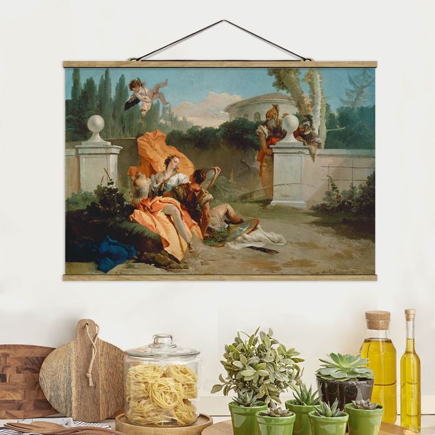 Dekoracja do kuchni Giovanni Battista Tiepolo - Rinaldo i Armida