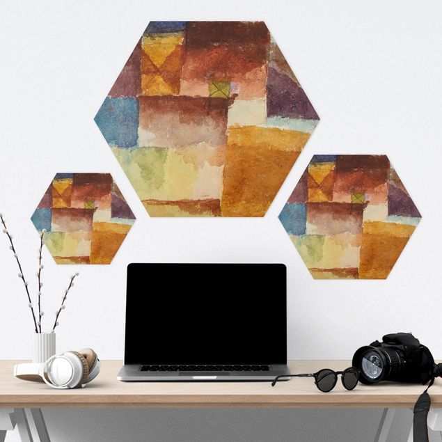 Obraz heksagonalny Paul Klee - Nieużytki