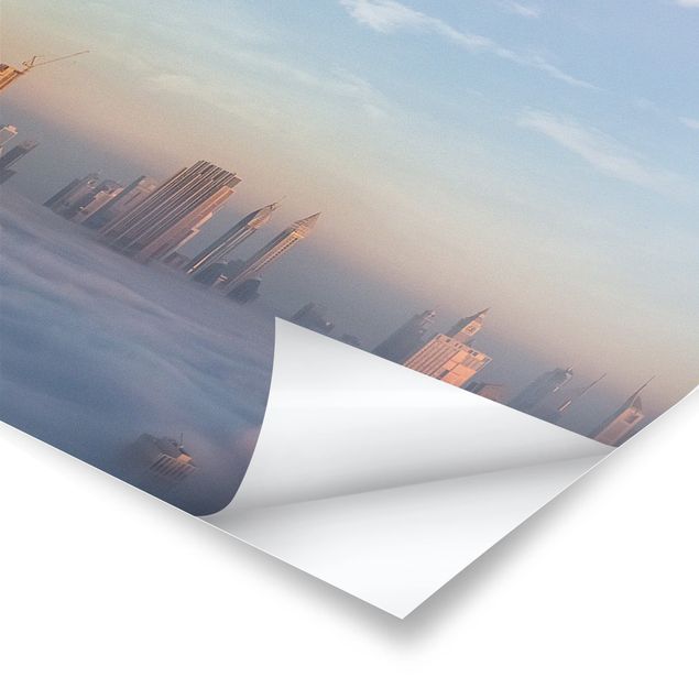 Obrazy Dubaj ponad chmurami