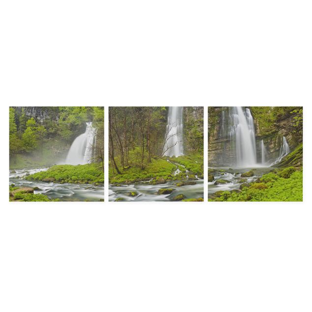 Obrazy natura Wodospady Cascade de Flumen
