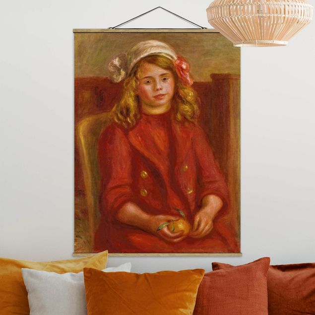 Dekoracja do kuchni Auguste Renoir - Młoda dziewczyna z pomarańczą