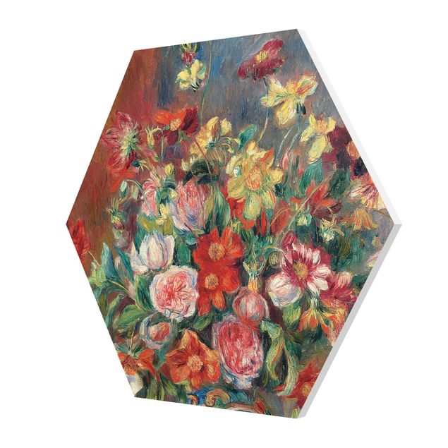 Obrazy z motywem kwiatowym Auguste Renoir - Wazon na kwiaty