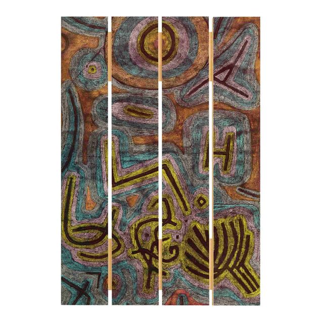 Obrazy drewniane Paul Klee - Catharsis