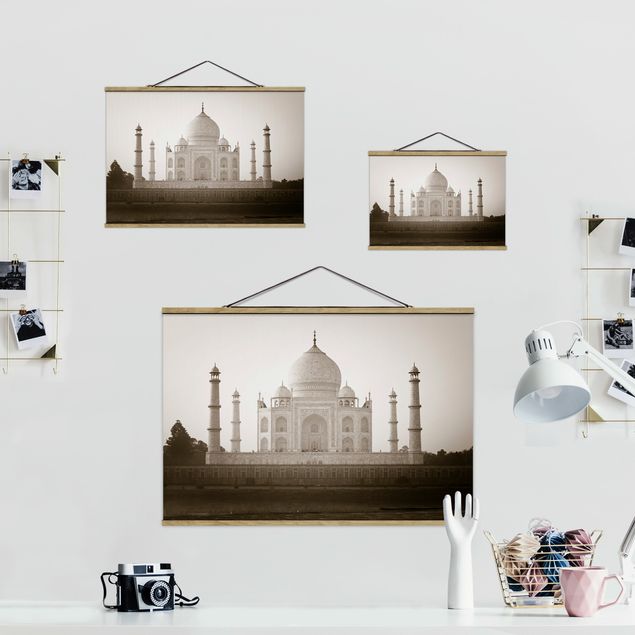 Plakat z wieszakiem Taj Mahal