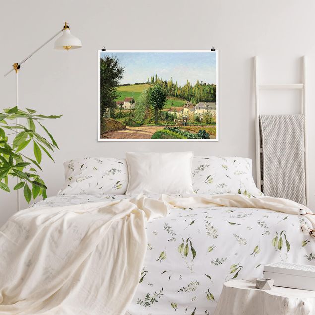 Obrazy nowoczesny Camille Pissarro - Mała wioska