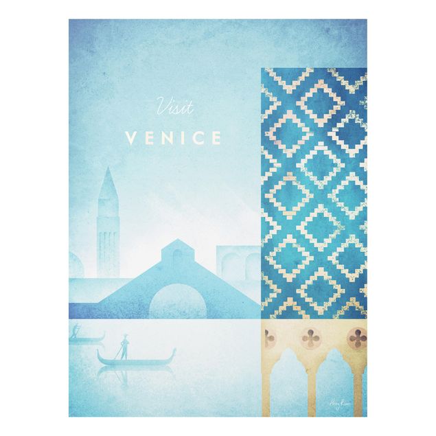 Obrazy do salonu Plakat podróżniczy - Wenecja