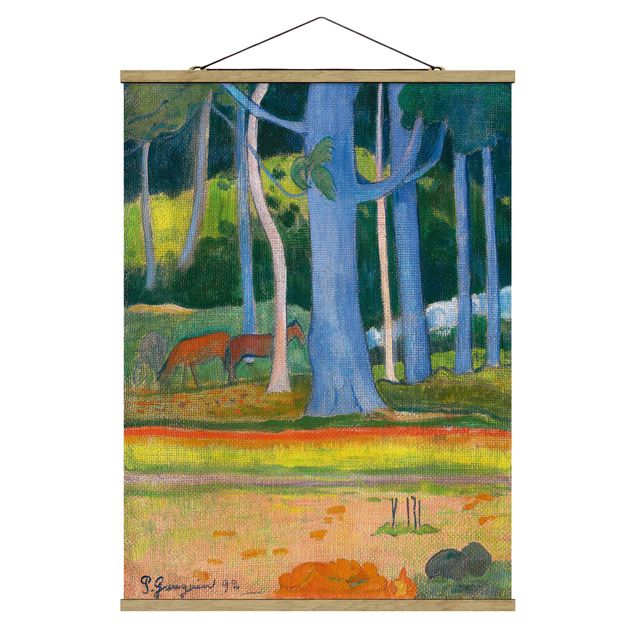 Obrazy impresjonistyczne Paul Gauguin - Pejzaż leśny