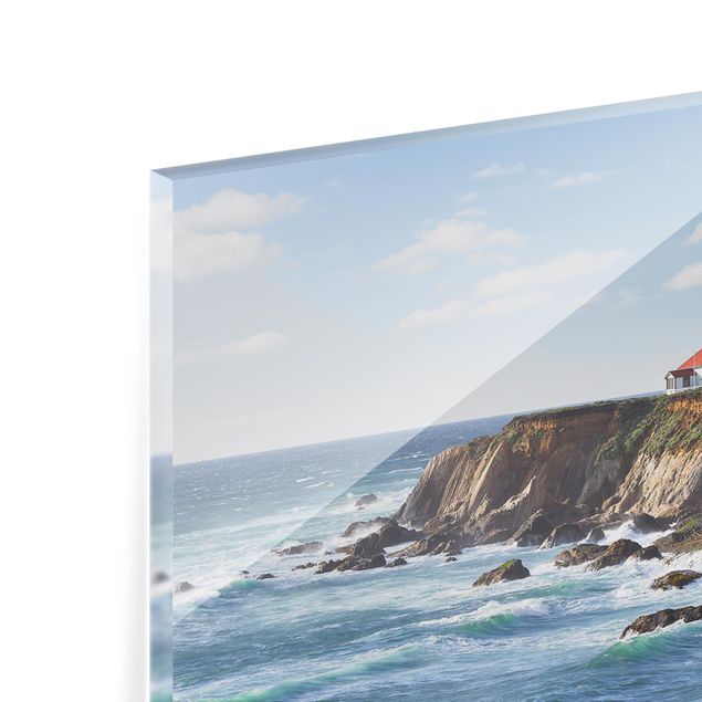 Panel szklany do kuchni - Point Arena Lighthouse California