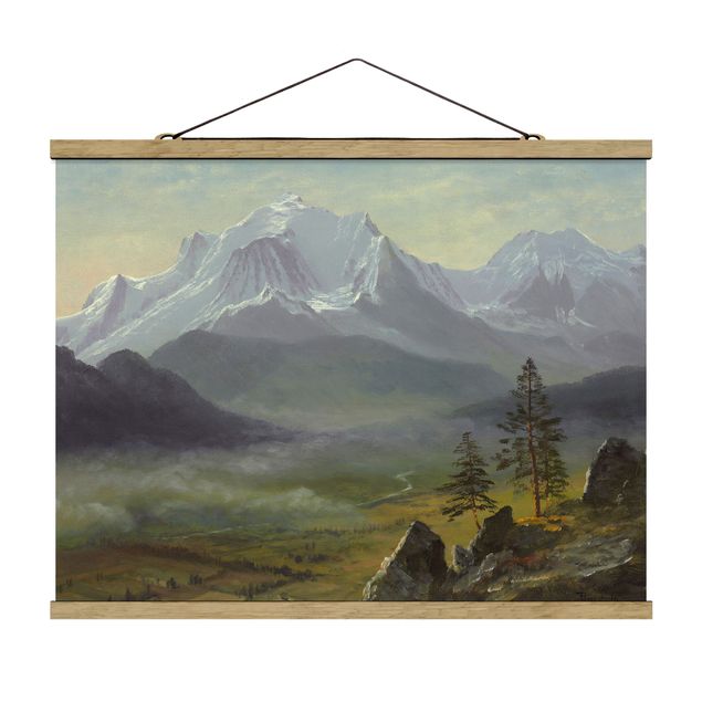 Obrazy góry Albert Bierstadt - Mont Blanc