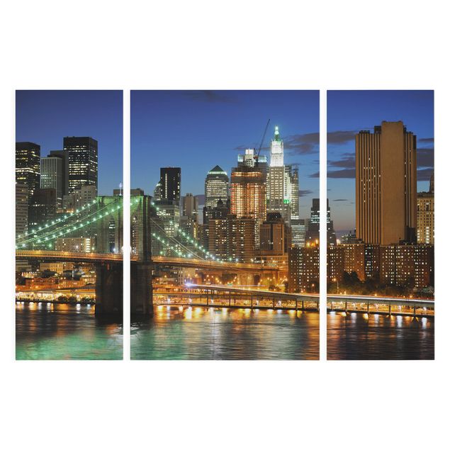 Obrazy na płótnie Nowy Jork Panorama Manhattanu