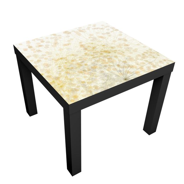 Okleina meblowa IKEA - Lack stolik kawowy - Nr RY6 Deszcz kwiatów