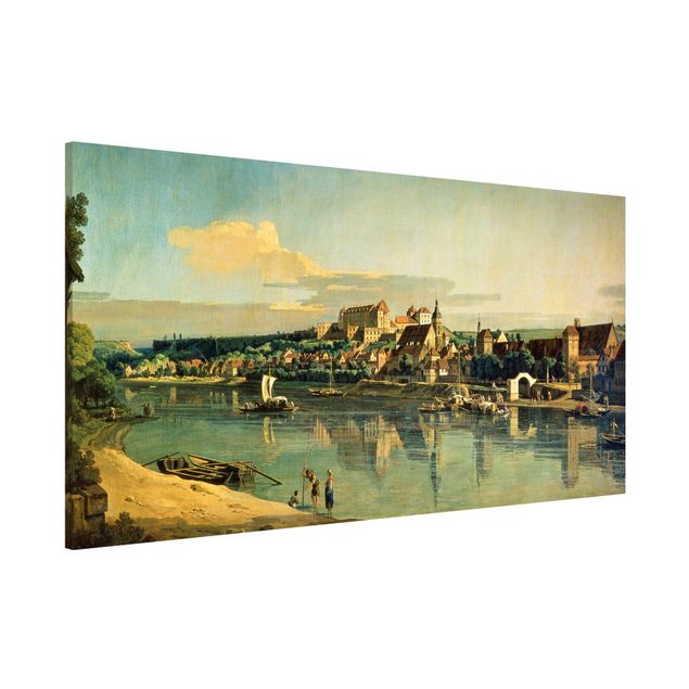 Obrazy barok Bernardo Bellotto - Widok na Pirnę
