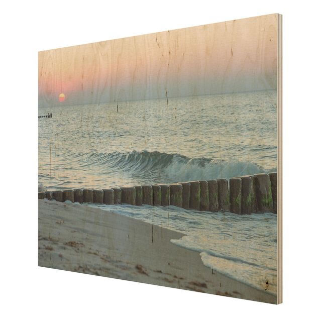 Obrazy na ścianę Zachód słońca nad morzem